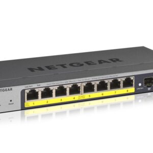 Netgear GS110TP Managed L2/L3/L4 Gigabit Ethernet (10/100/1000) Power over Ethernet (PoE) Grijs