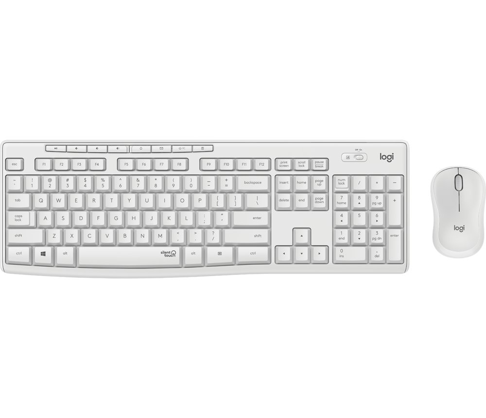 Logitech MK295 toetsenbord RF Draadloos QWERTY US International Wit
