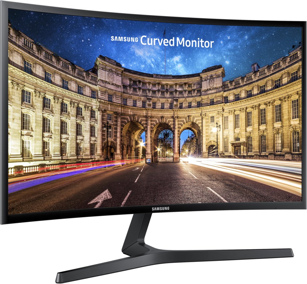 MON Samsung Curved Full-HD 24inch CF396 HDMI